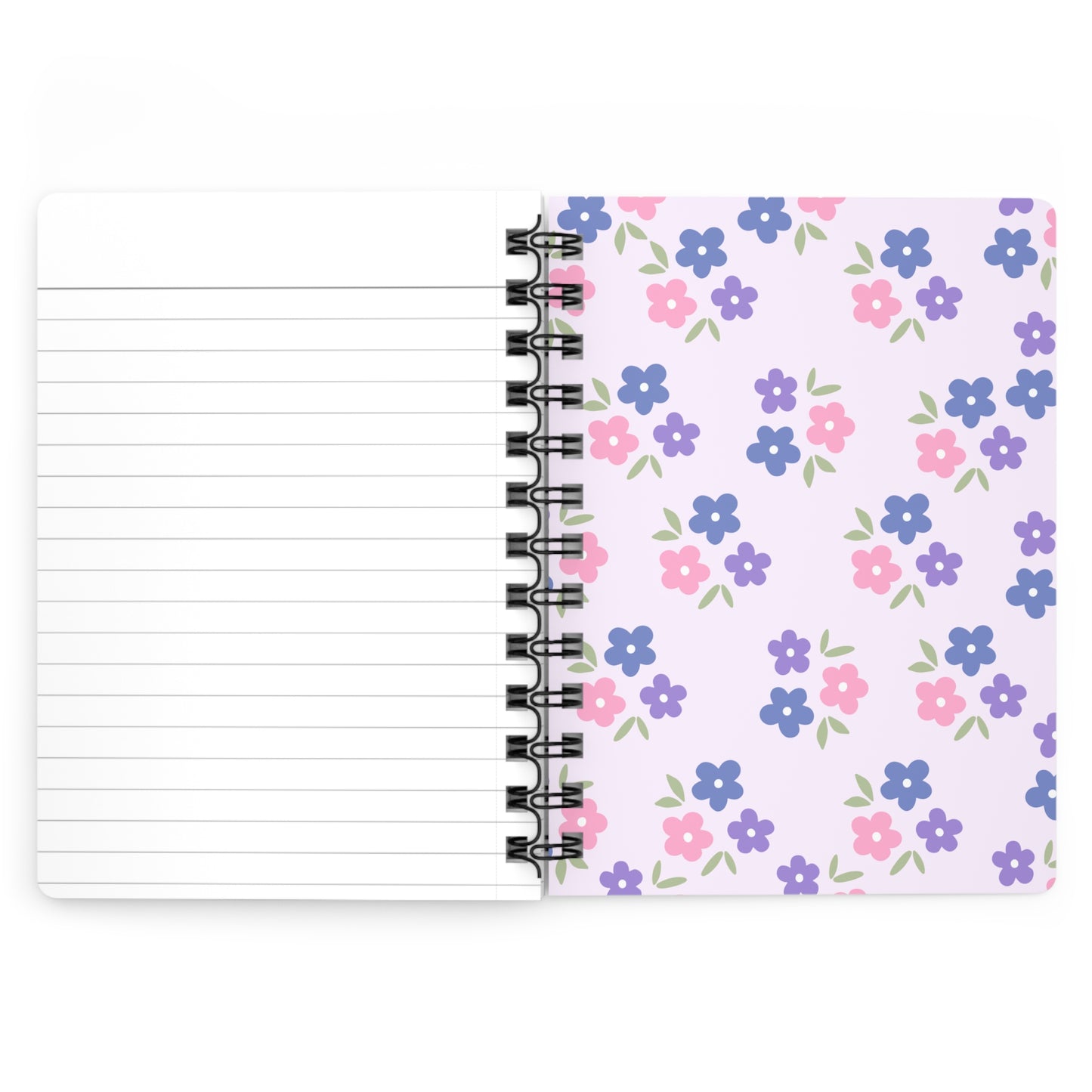 Whimsy Journal — Pink & Purple Spiral Notebook