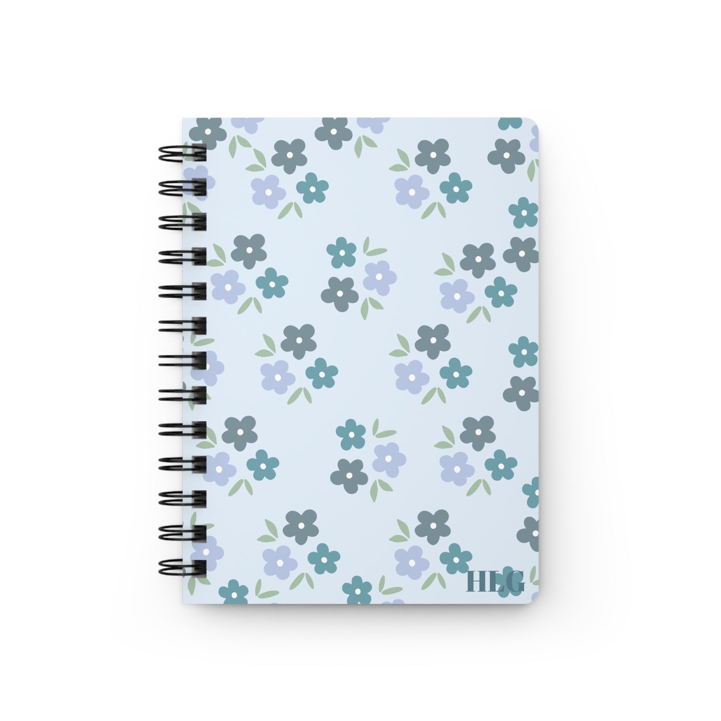 Whimsy Journal – Blue Spiral Bound Journal