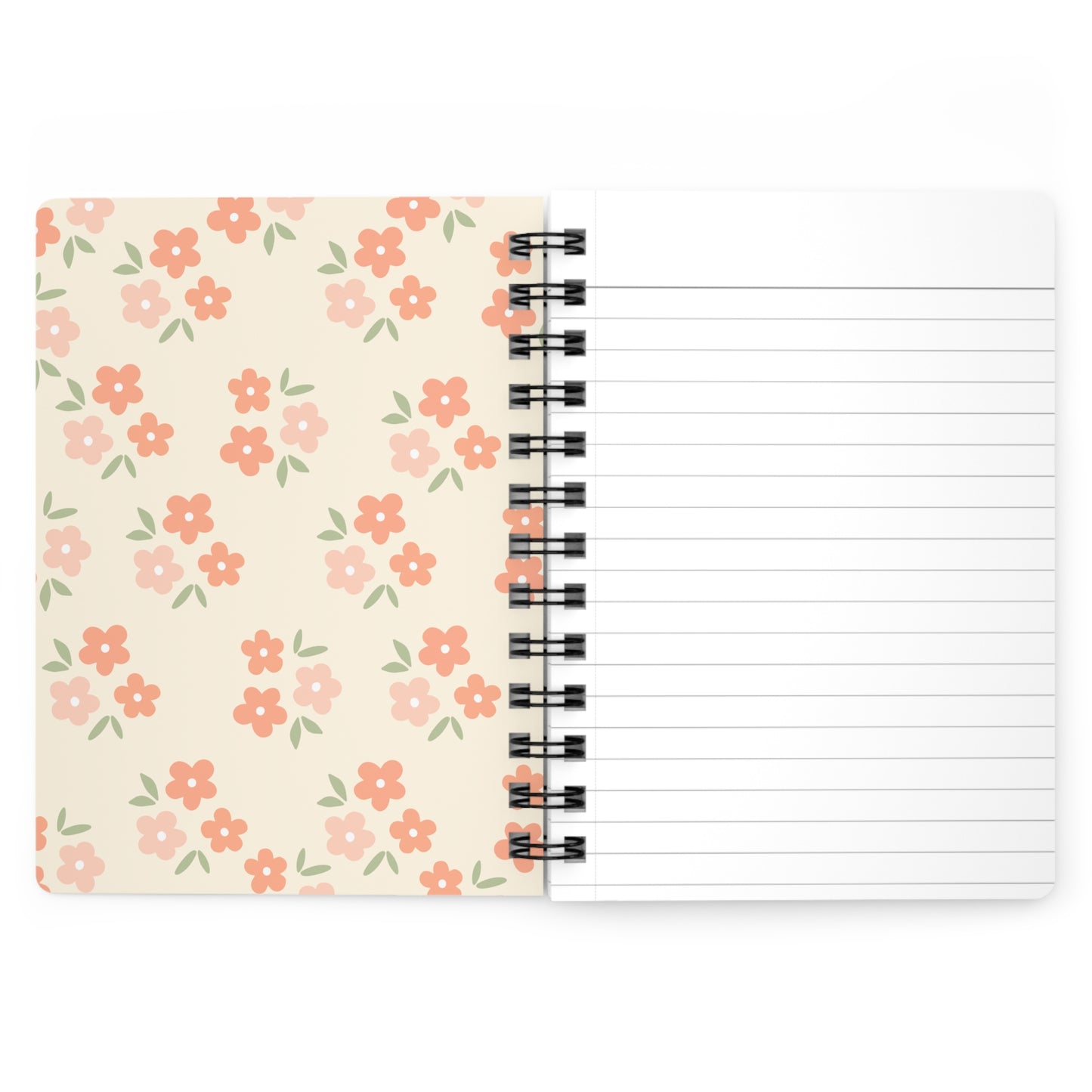 Whimsy Journal – Orange Spiral Bound Journal