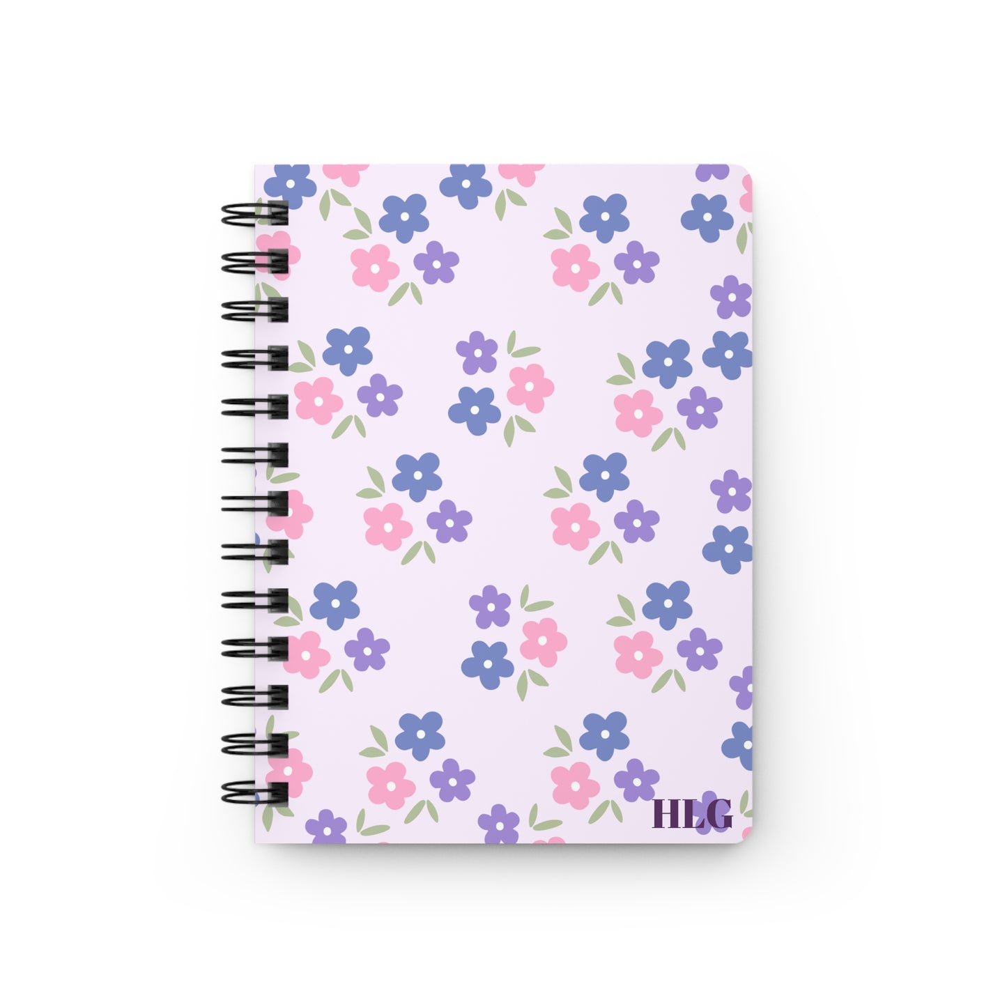 Whimsy Journal — Pink & Purple Spiral Notebook