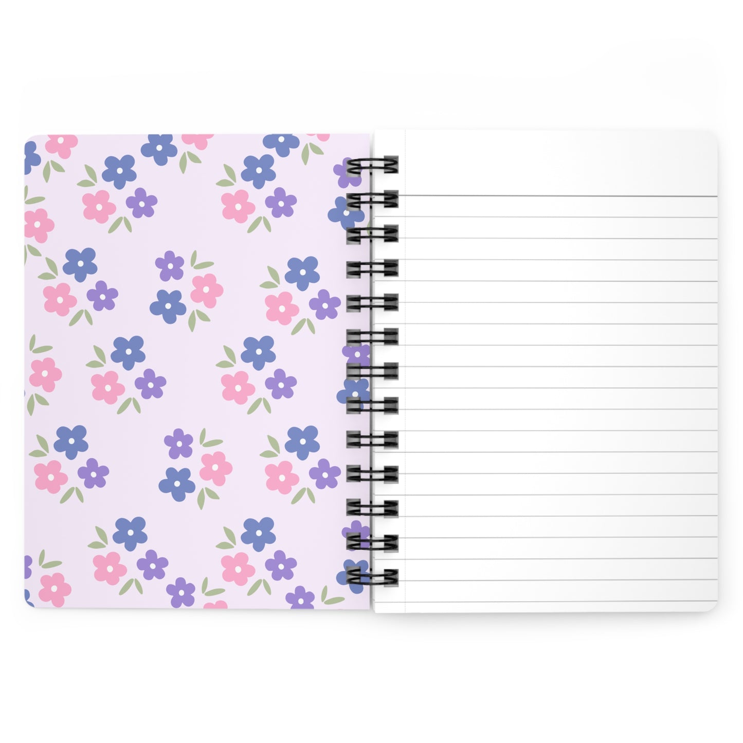 Whimsy Journal — Pink & Purple Spiral Notebook