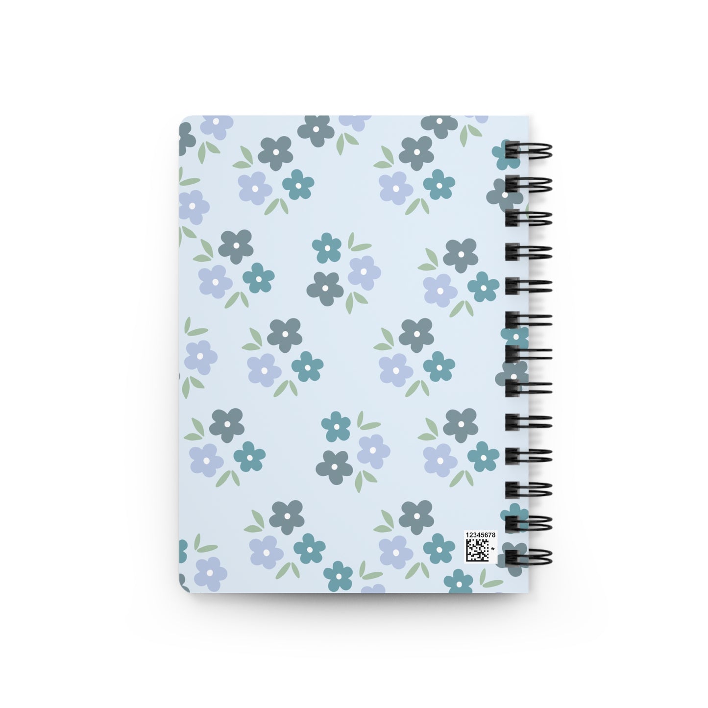 Whimsy Journal – Blue Spiral Bound Journal